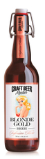 Пиво Craft Beer Master Blonde Gold светлое нефильтрованное ГОСТ, 0.5л