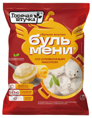 Пельмени Горячая штучка Бульмени со сливочным маслом замороженные, 400г