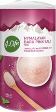 Соль 4Life Гималайская розовая мелкая, 250г