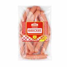 Сосиски Брянский мясокомбинат Финские вареные, ~700г
