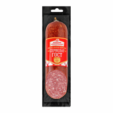 Колбаса Брянский мясокомбинат сервелат варено-копченый ГОСТ, 300г
