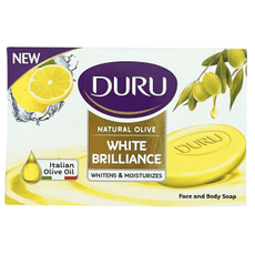 Мыло туалетное Duru Olive white brilliance, 140г