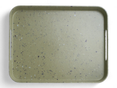 Поднос Domenik Stone Green, 33 x 26см