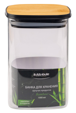 Банка для хранения Attribute Bamboo, 1л