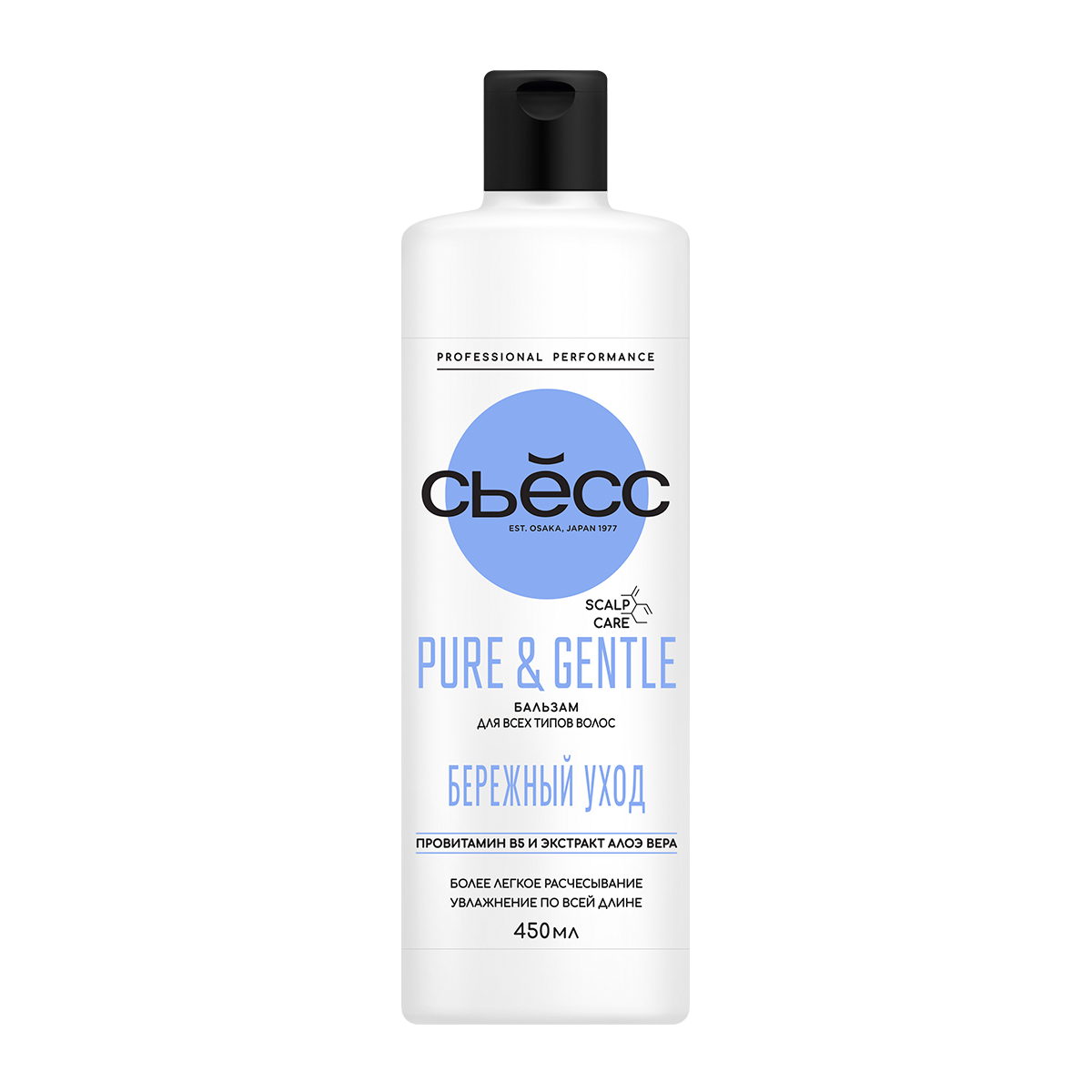 Изображение товара Бальзам Сьёсс Pure Gentle для всех типов волос, 450мл
