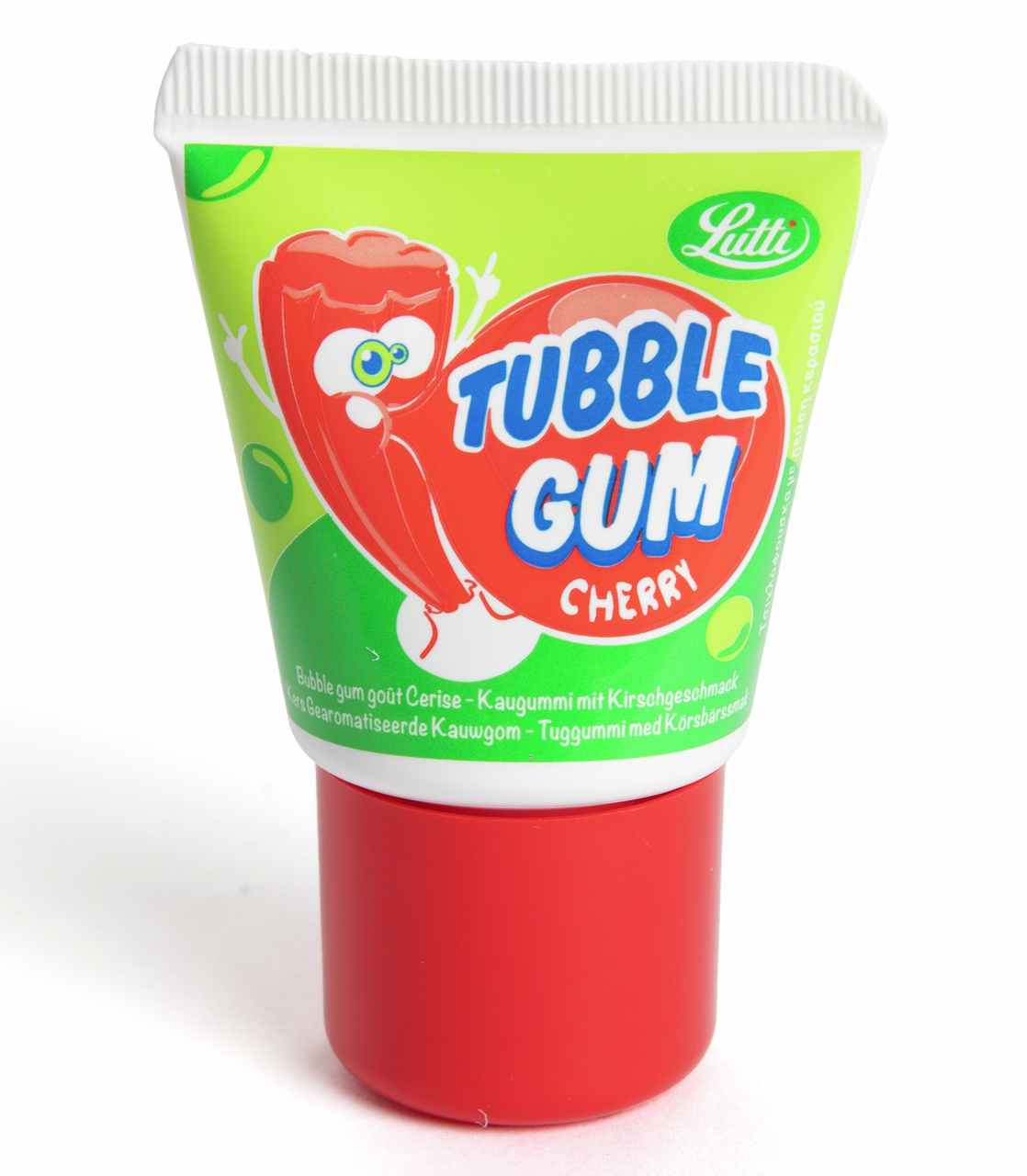 Жевательная резинка Lutti Tubble Gum Cherry, 35г