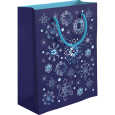 Сумка бумажная Academy Style Новый Год, 41 x 55 x 15.5см