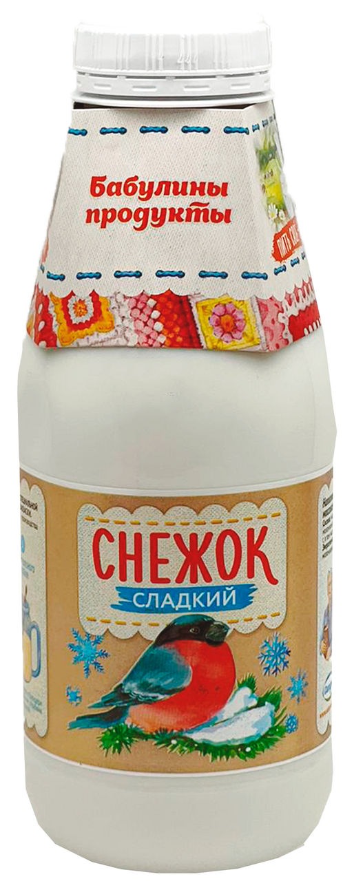 Снежок Бабулины продукты сладкий 2%, 400г