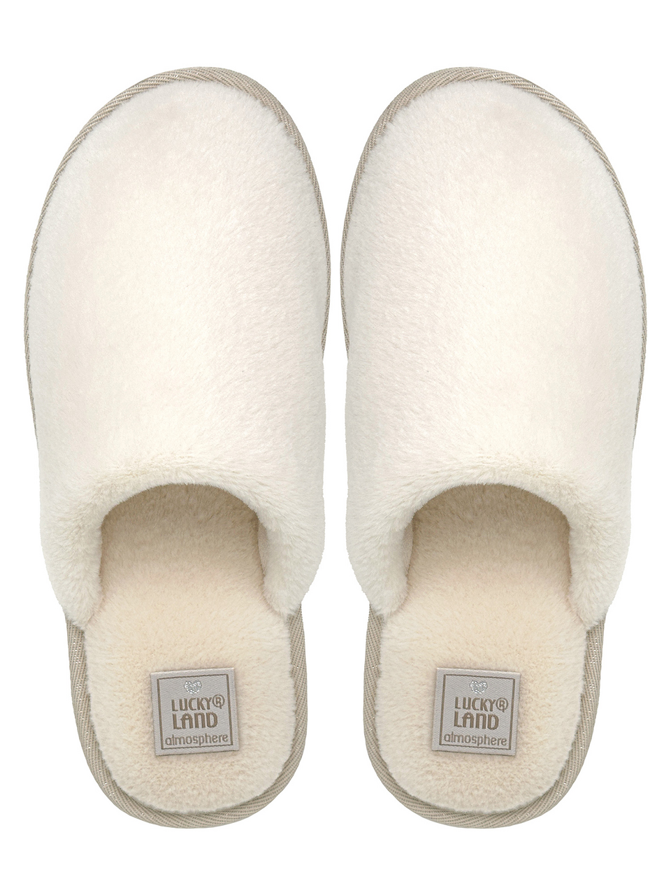 Тапочки женские Lucky Land 4785 W-CH-C закрытые плюш