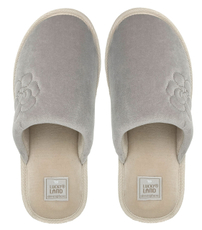Тапочки женские Lucky Land Цветок открытые трикотаж