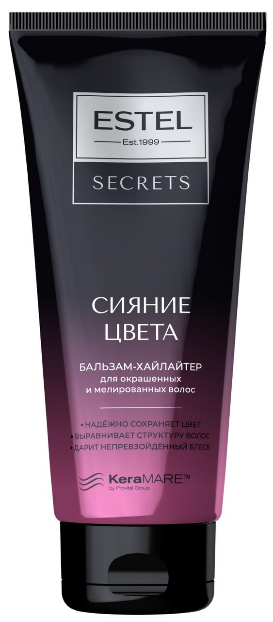 Изображение товара Бальзам Estel Secrets Keramare Сияние цвета, 200мл