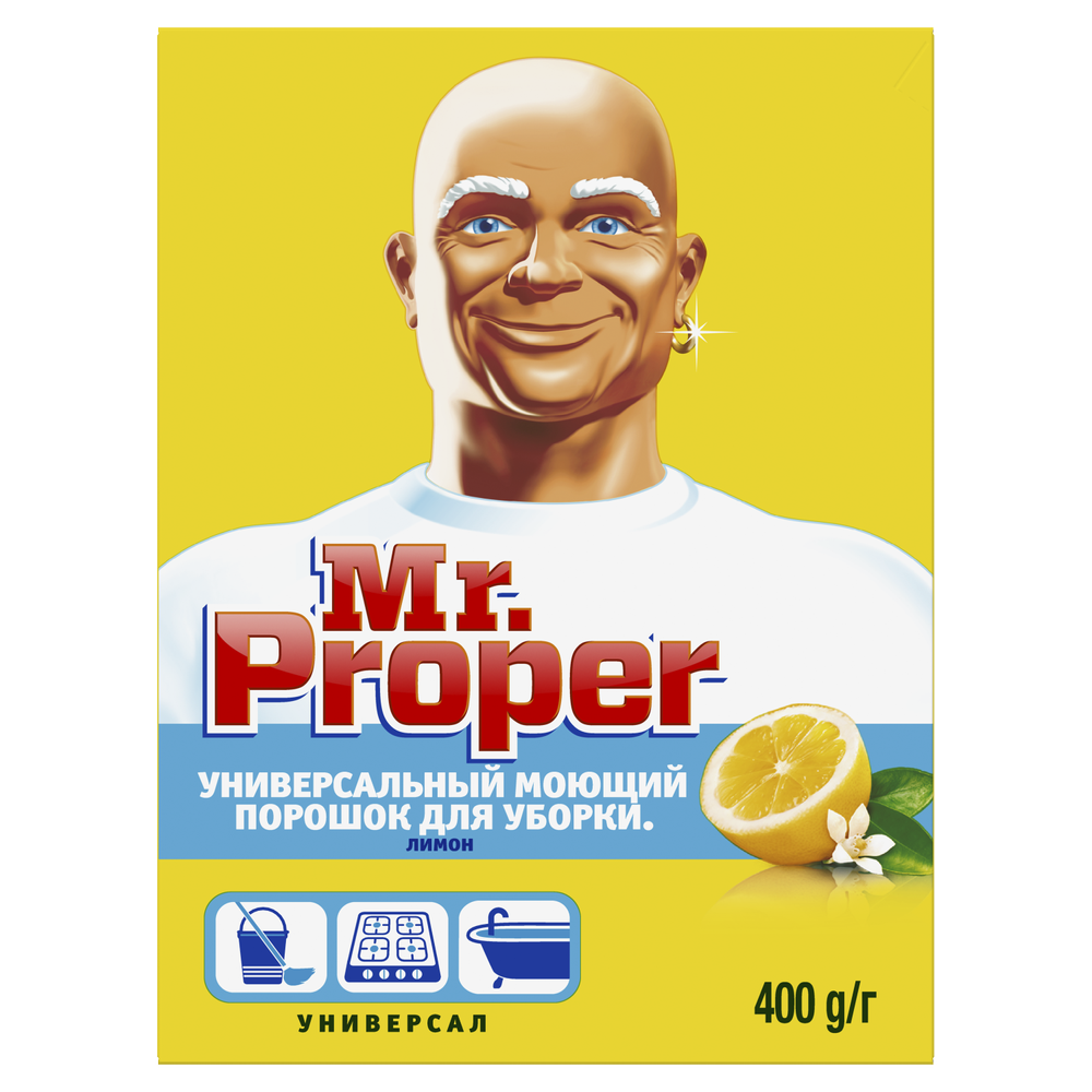Изображение товара Средство чистящее Mr. Proper универсальное для всех поверхностей, 400г