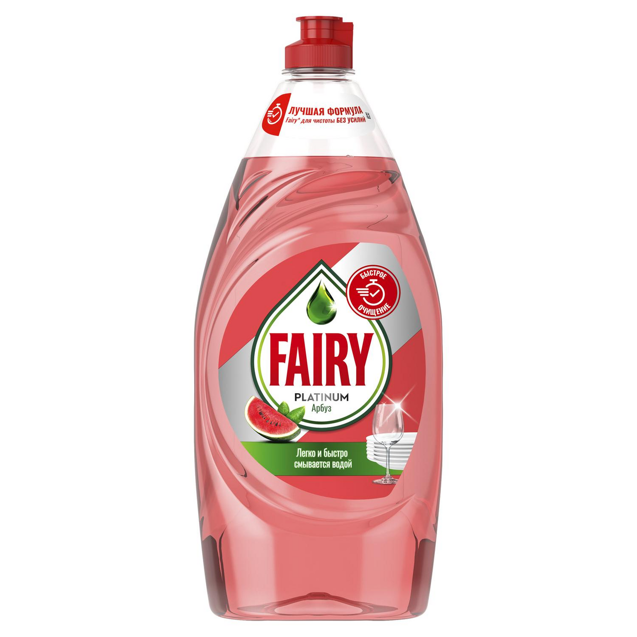 Изображение товара Средство для мытья посуды Fairy Platinum арбуз, 900мл