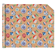 Бумага упаковочная Арт и Дизайн крафт Новый Год, 70 x 100см