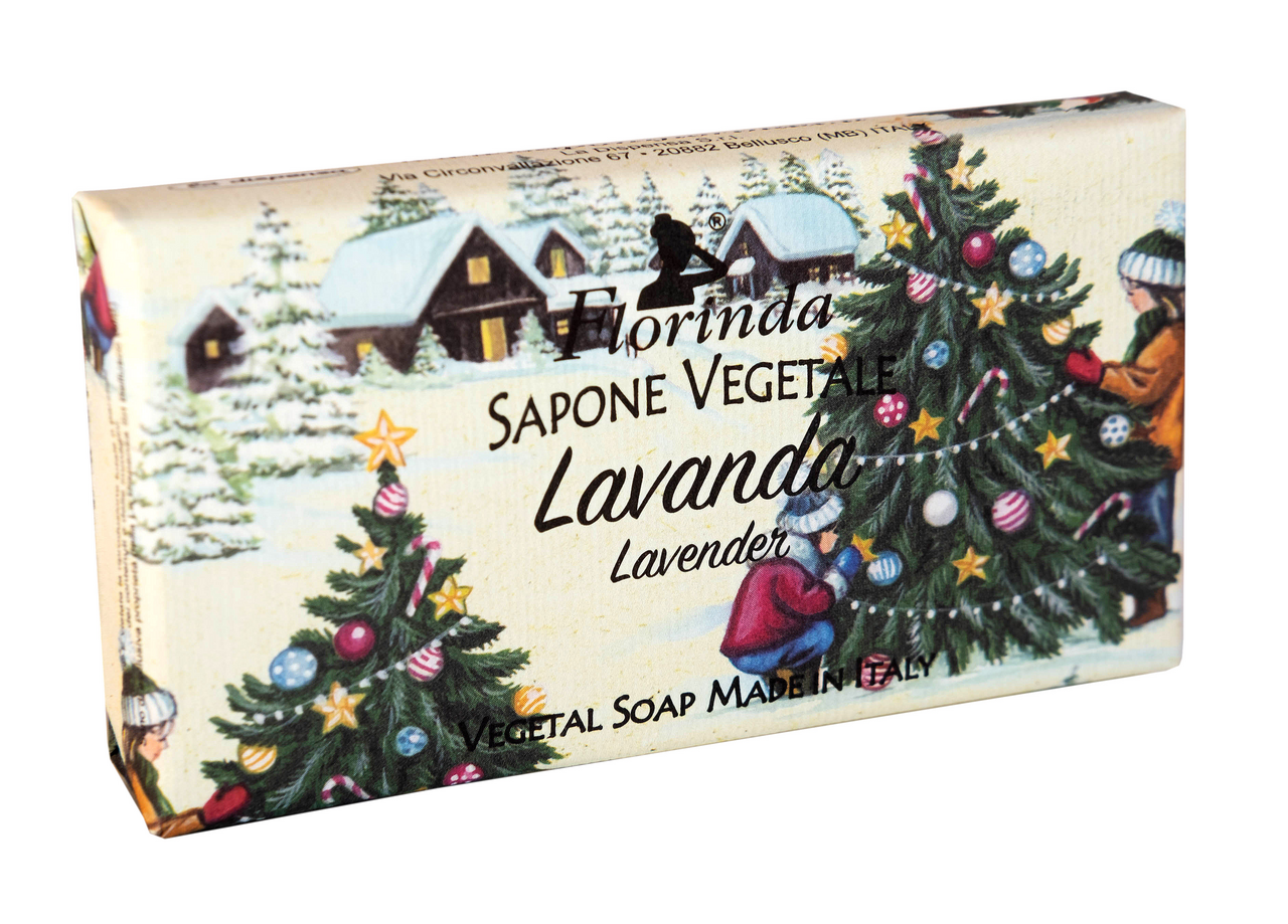 Изображение товара Мыло Florinda кусковое Новогоднее в ассортименте, 100г