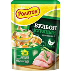 Бульон Роллтон куриный домашний сухая смесь, 100г