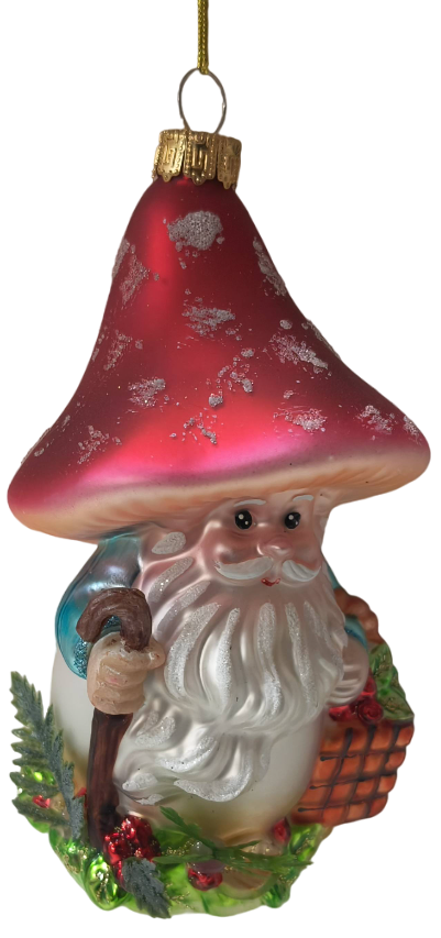 Украшение Грибочек, 12.7см