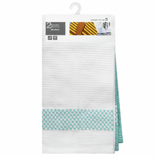 Tarrington House Полотенце кухонное белое-мятное 2шт 200г, 40 x 60см