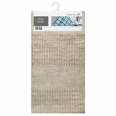 Tarrington House Полотенце кухонное вафельное бежевое с узором 200г, 40 x 60см