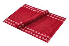 Tarrington House Салфетка на стол красная с люрексом 580г 2шт, 33 x 45см
