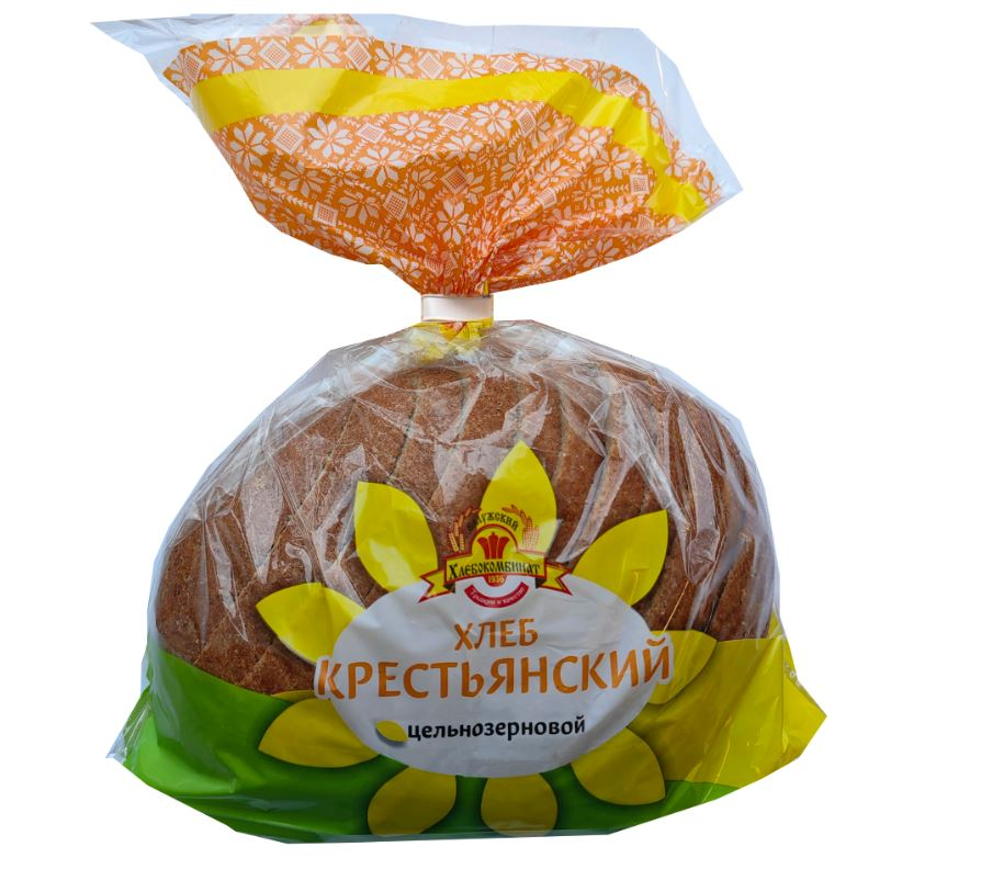 Хлеб Калужский хлебокомбинат Крестьянский нарезка, 350г