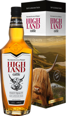 Виски Highland Cattle 3 года в подарочной упаковке 3 года, 0.7л