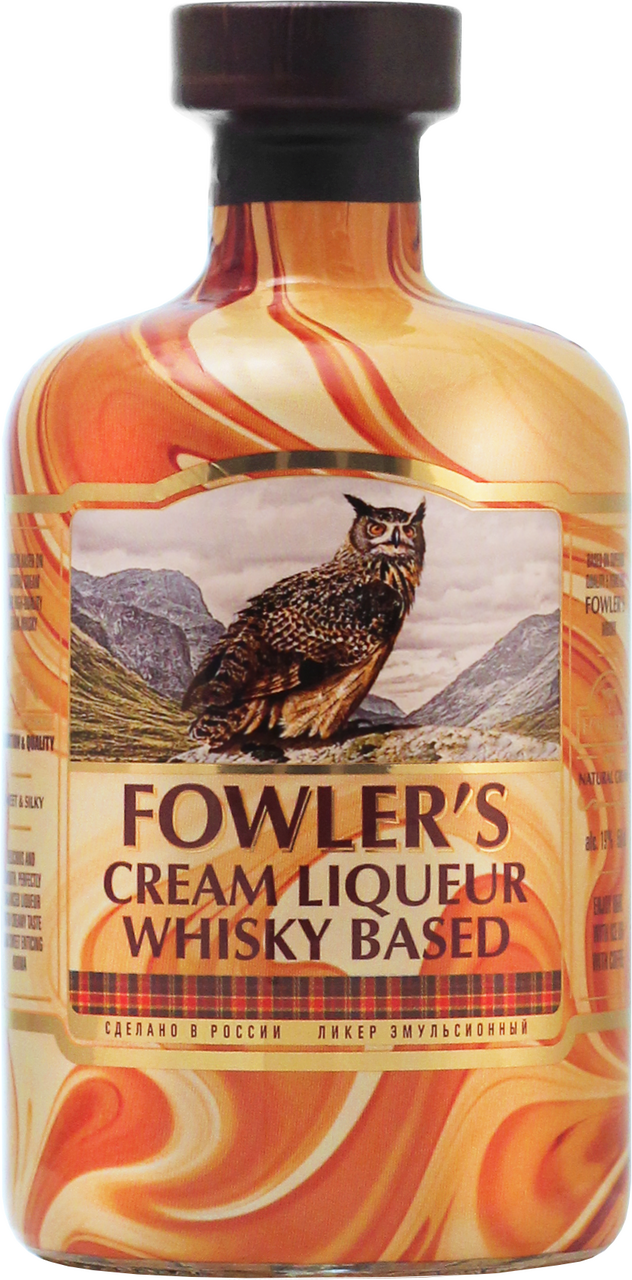 Изображение товара Ликер Fowler`s сливочный, 0.5л