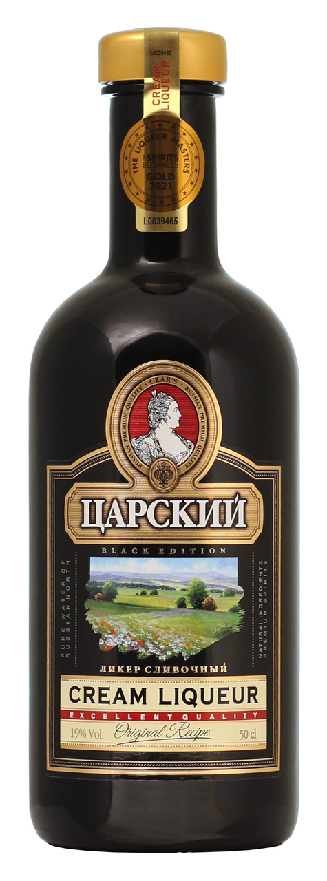 Изображение товара Ликер Царская сливочный 0.5л — идеальный выбор для коктейлей