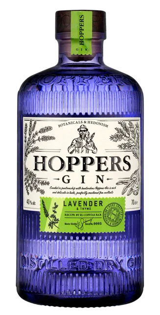 Изображение товара Джин Hoppers Лаванда-чабрец, 0.7л