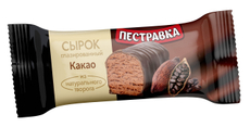 Сырок творожный глазированный Пестравка с какао 23%, 40г
