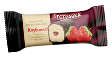 Сырок творожный глазированный Пестравка со вкусом клубники 23%, 40г