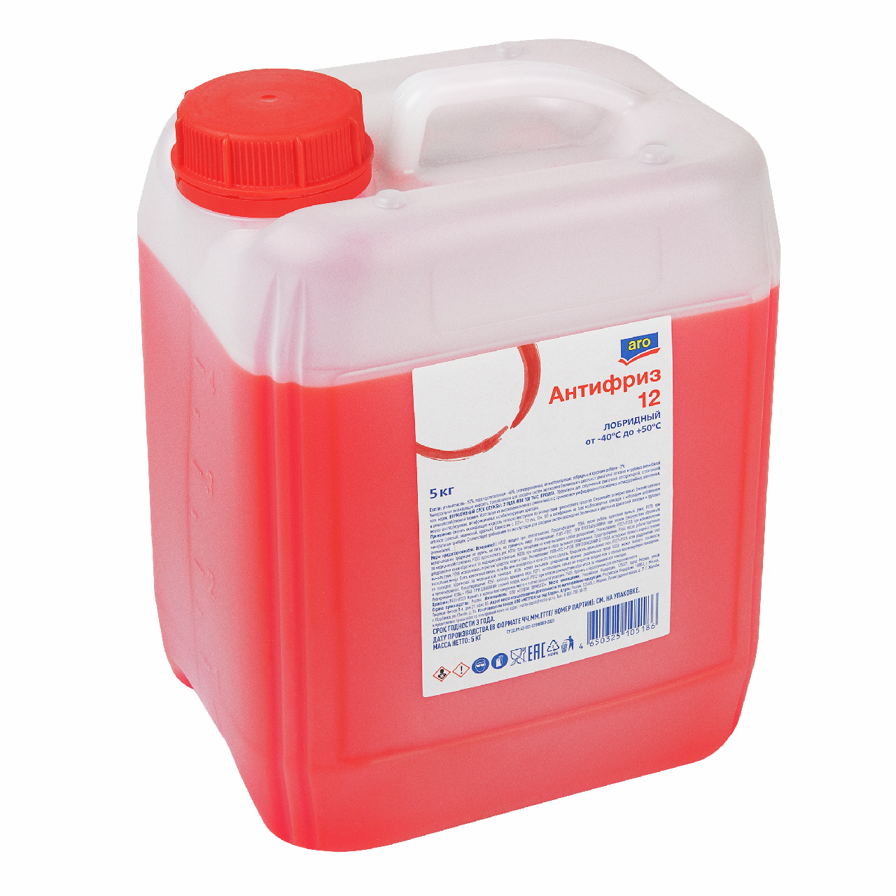 aro Антифриз красный 12, 5кг
