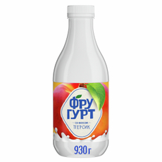 Напиток кисломолочный Фругурт с персиком 1%, 930г