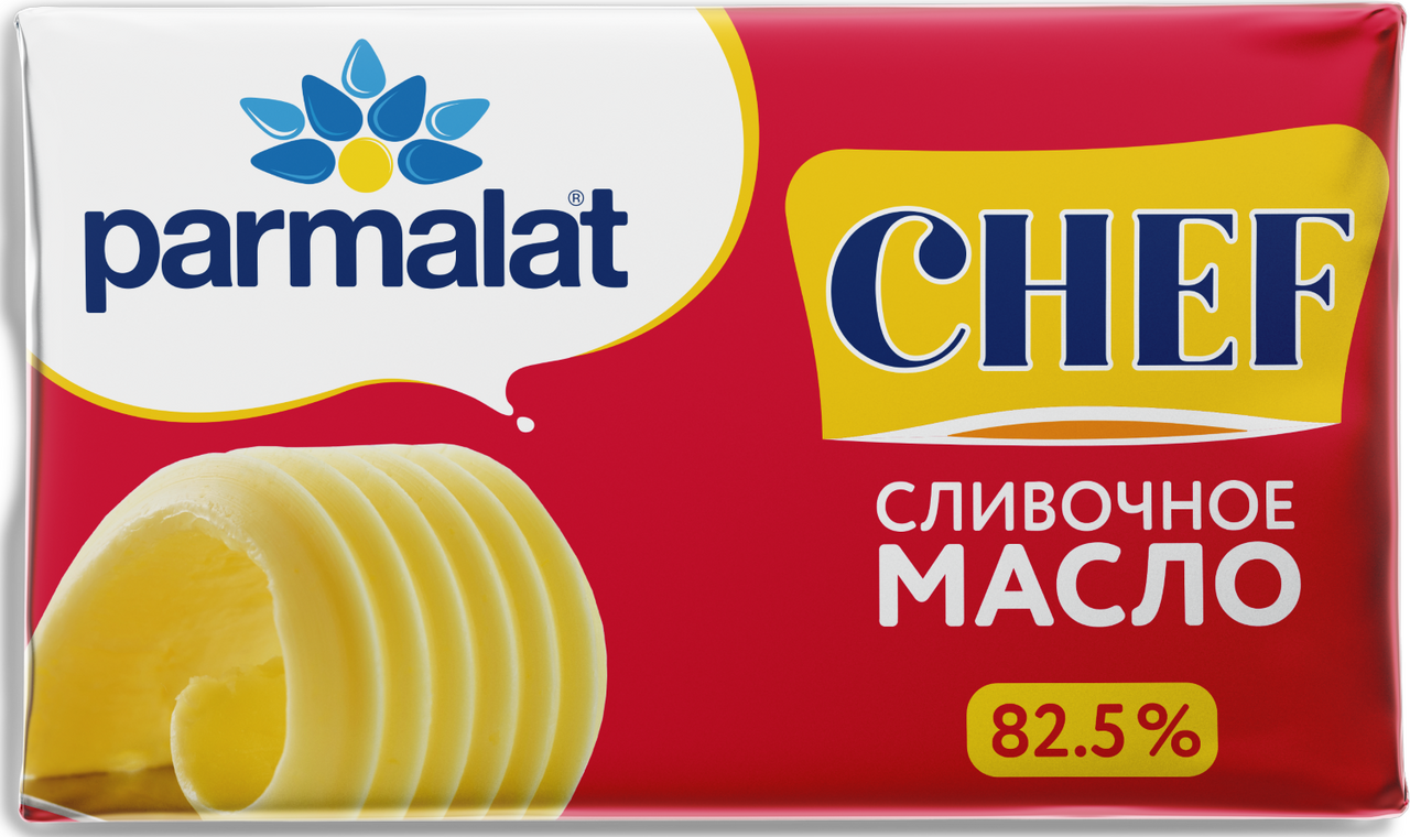 Масло сливочное Parmalat Традиционное 82.5%, 180г