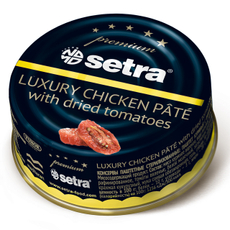 Паштет Setra куриный с вялеными томатами, 100г