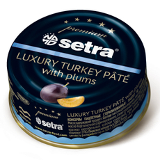 Паштет Setra из индейки с черносливом, 100г