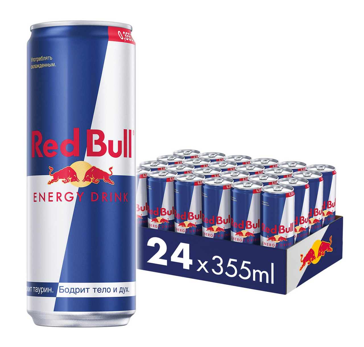 Энергетический напиток Red Bull, 355мл х 24 шт