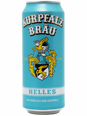 Пиво Kurpfalz Brau Helles, 0.5л