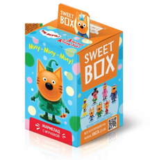 Мармелад жевательный Sweet Box Три кота с игрушкой, 10г