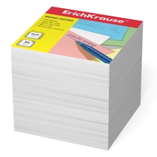 Бумага Erich Krause для записей белая, 9 x 9 x 9см