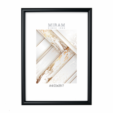Фоторамка Мирам черная А4, 21 x 29.7см