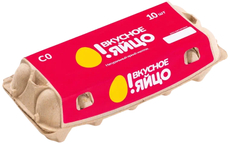 Яйцо куриное О!Вкусное яйцо С0 ГОСТ, 10шт