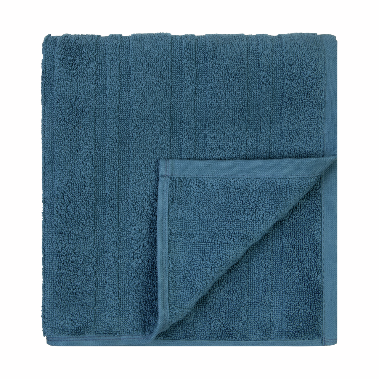 Полотенце Tessolo Home махровое корфу синее 550г, 70 x 140см