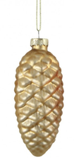 Украшение ChristmasDeLux Шишка шампань