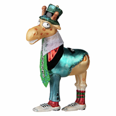 Украшение Christmasdeluxe Жираф в смокинге, 14см