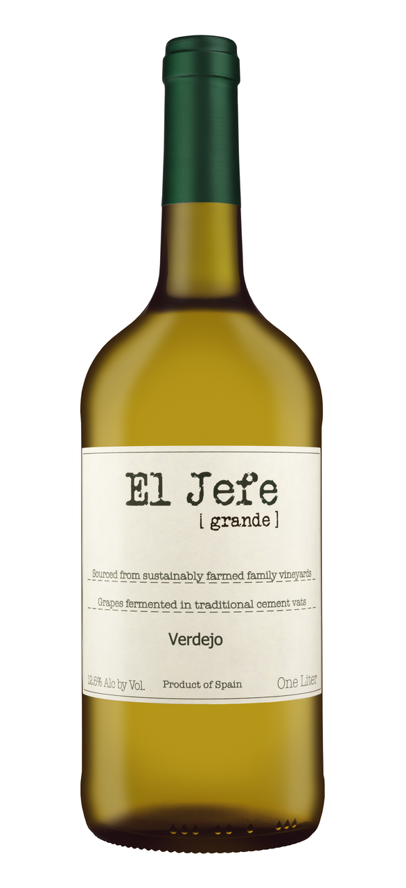 Изображение товара Вино белое сухое El Jefe Grande Verdejo 1л Испания