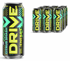 Напиток энергетический Drive Me Citrus Smash, 449мл x 12 шт