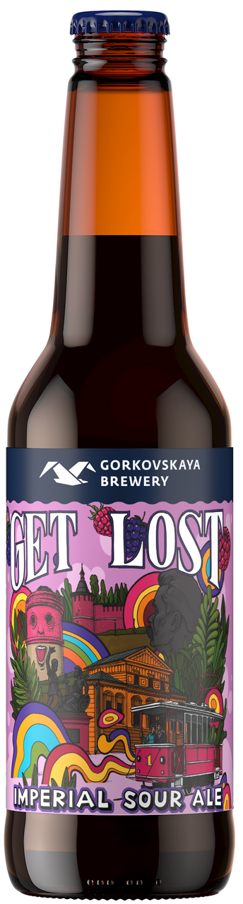 Изображение товара Напиток пивной Горьковская пивоварня Get Lost, 0.44л