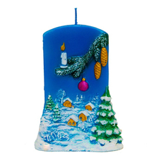 Свеча рождественская малая