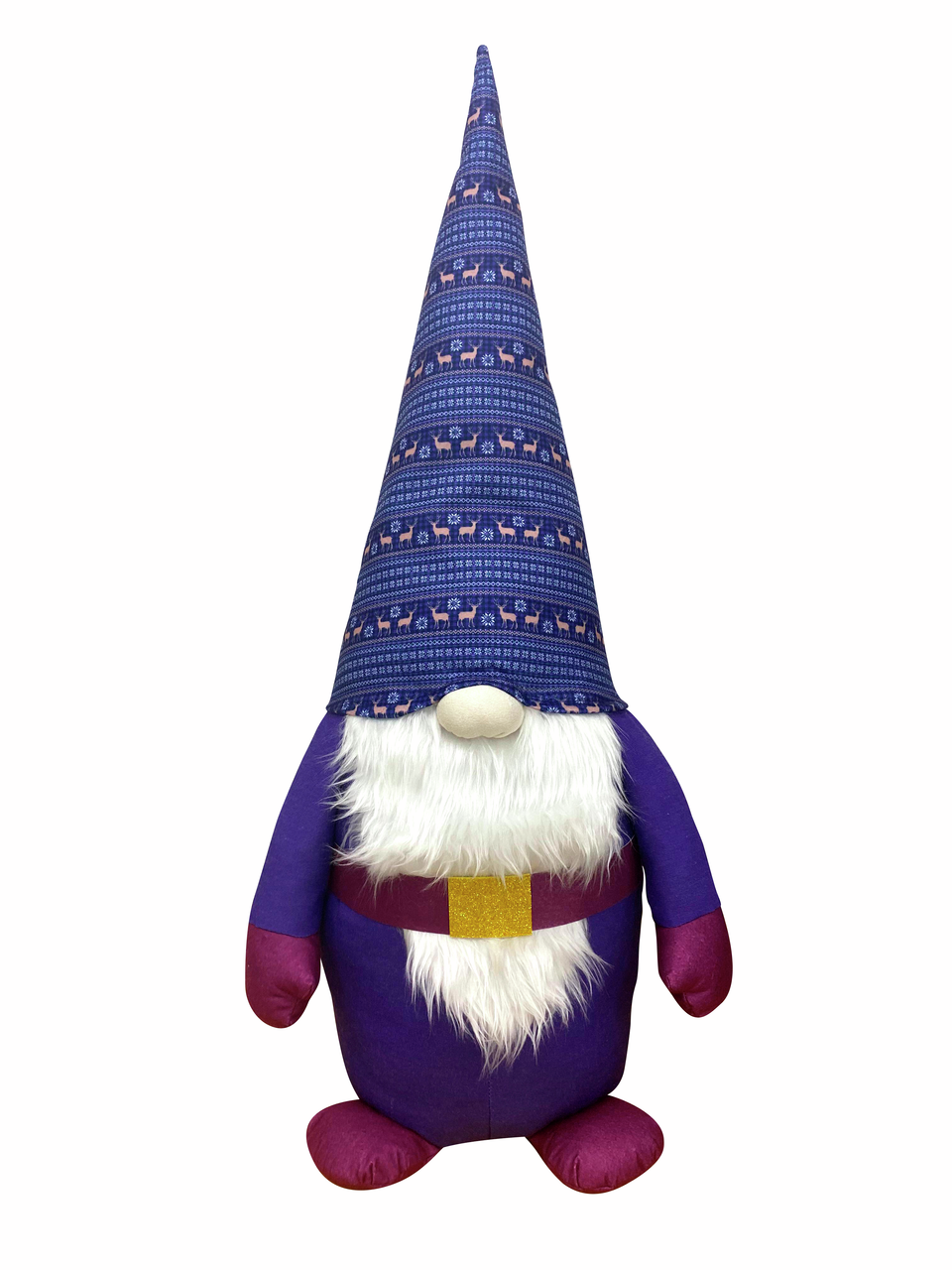 Фигура Fackelmann Гном Добрыня фиолетовый, 115 x 50см